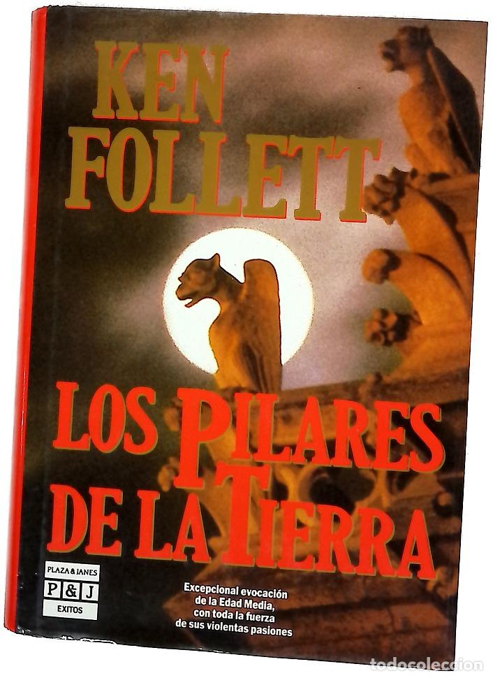Libros: Los pilares de la tierra - Follett, Ken; V&aacute;zquez, Rosal&iacute;a