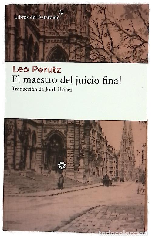 Libros: El maestro del juicio final