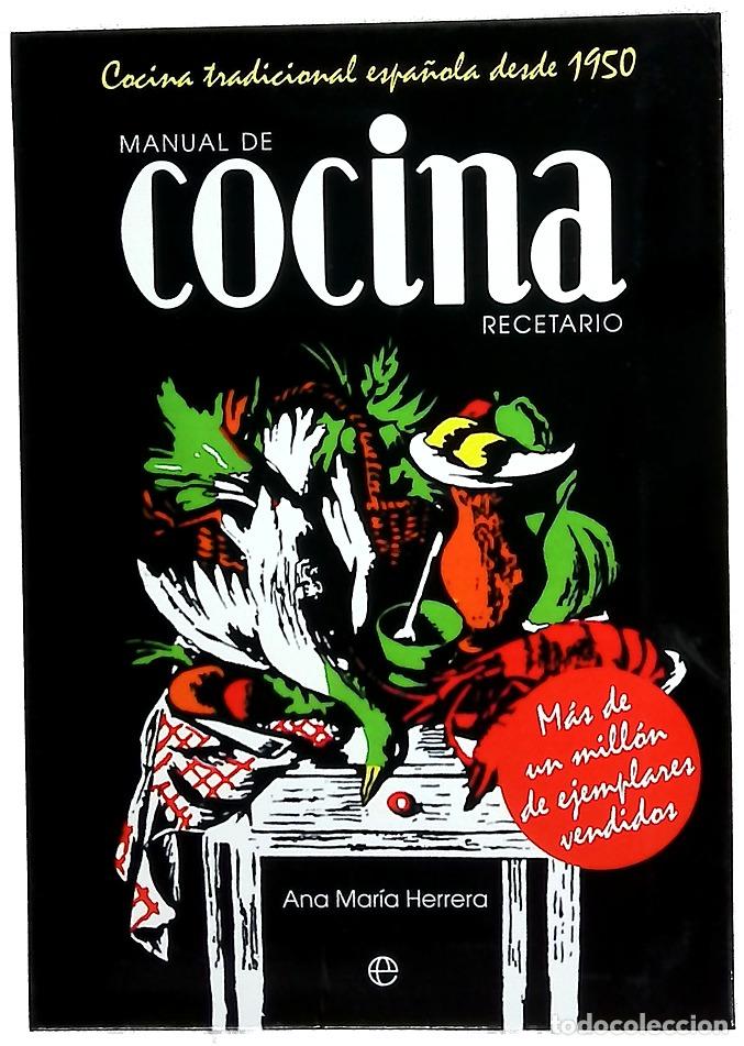 Libros: Manual de cocina : recetario