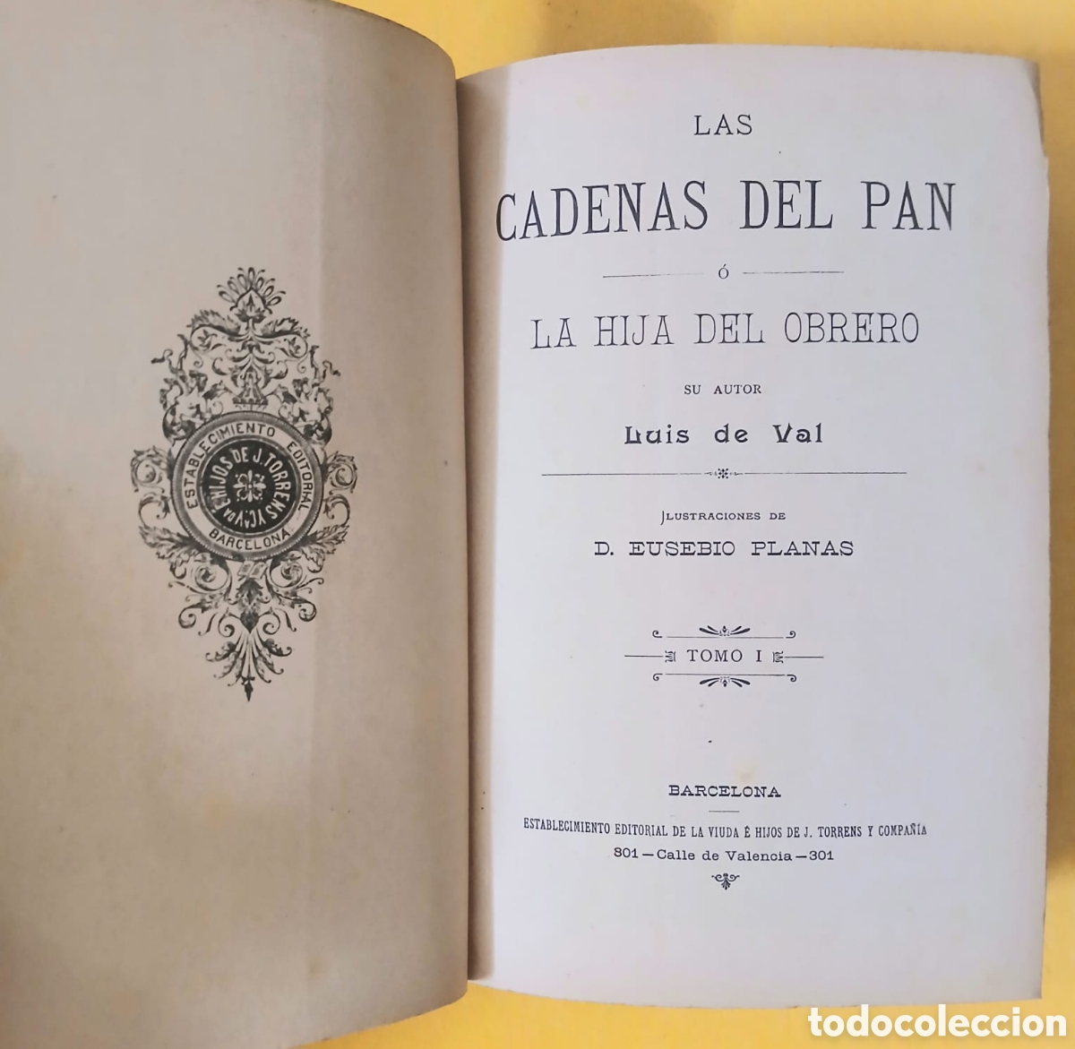 Libros: Las cadenas del pan o la hija del obrero. - Foto 2