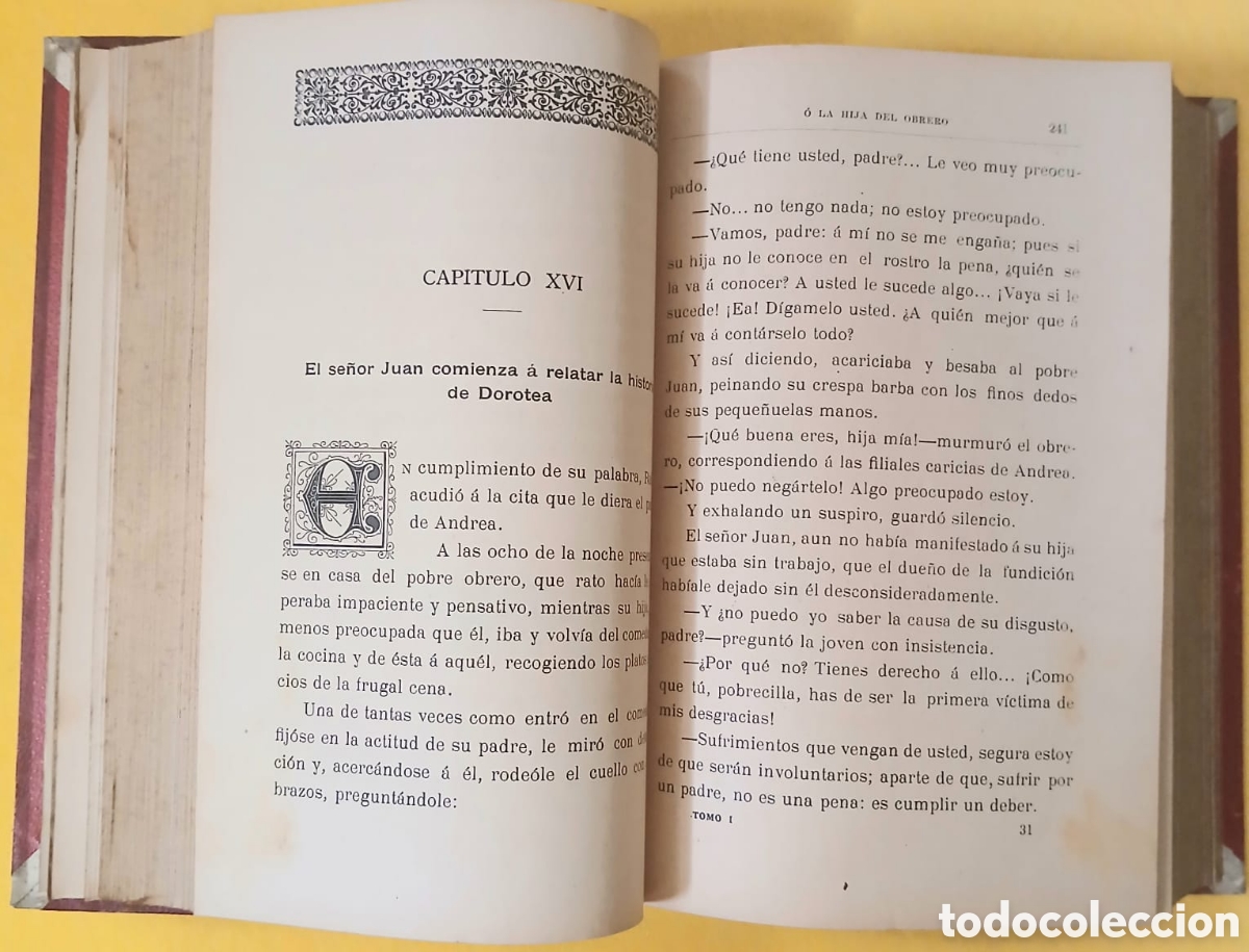 Libros: Las cadenas del pan o la hija del obrero. - Foto 4