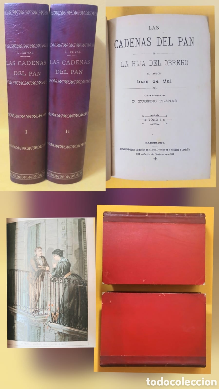 Libros: Las cadenas del pan o la hija del obrero. - Foto 1