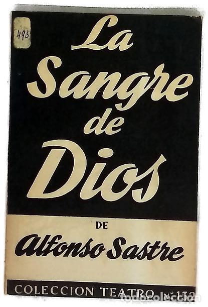 Livros em segunda m&atilde;o: La sangre de Dios drama en dos actos