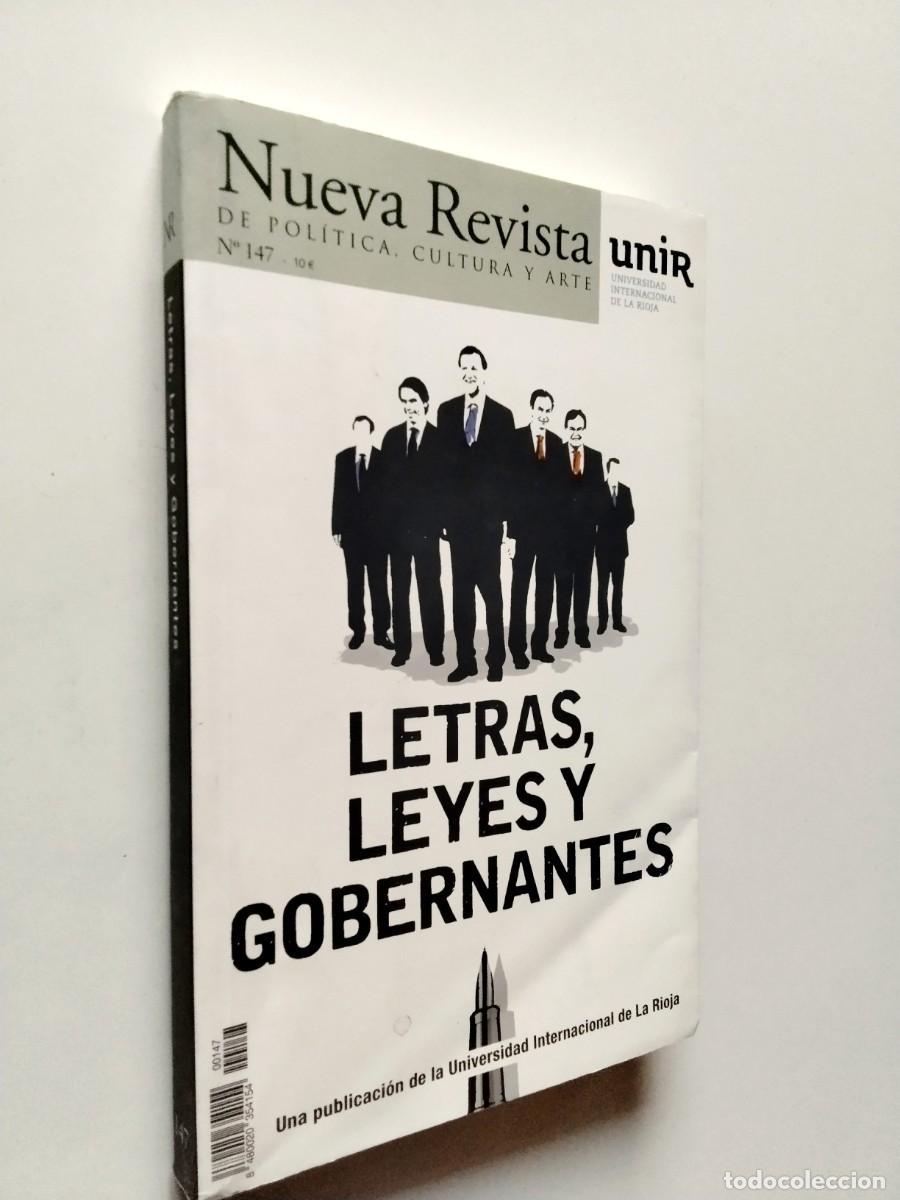 Libros: VV. AA. - Letras, Leyes y Gobernantes. Nueva Revista de Pol&iacute;tica, Cultura y Arte, n&ordm; 147