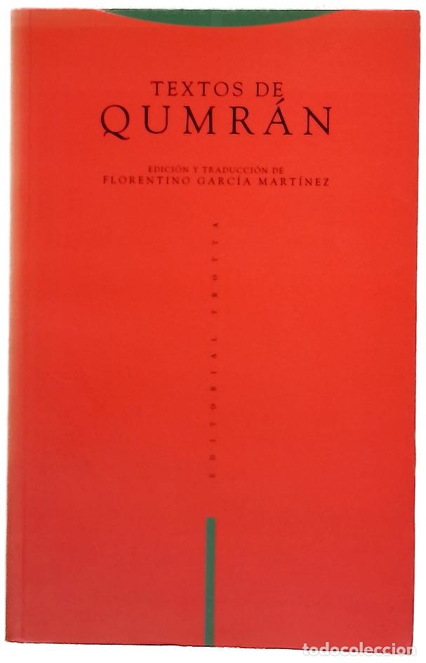 Libros: Textos de Qumr&aacute;n - Garc&iacute;a Mart&iacute;nez, Florentino