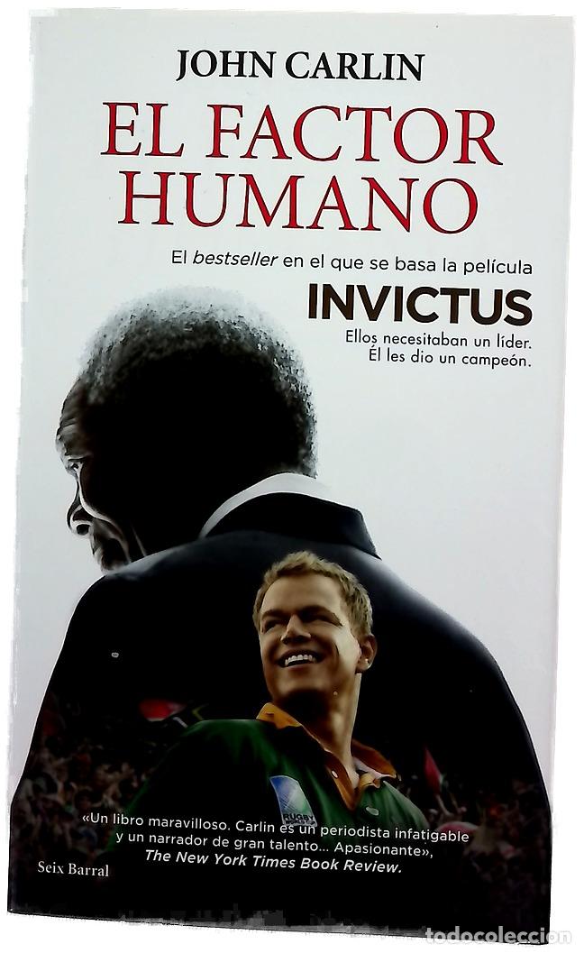 Libros: El factor humano Nelson Mandela y el partido que salv&oacute; a una naci&oacute;n
