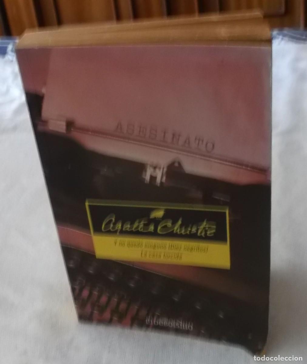 Libros: Y no quedo ninguno (Diez negritos) y la casa torcida agatha christie primera edicion bolsillo 2004