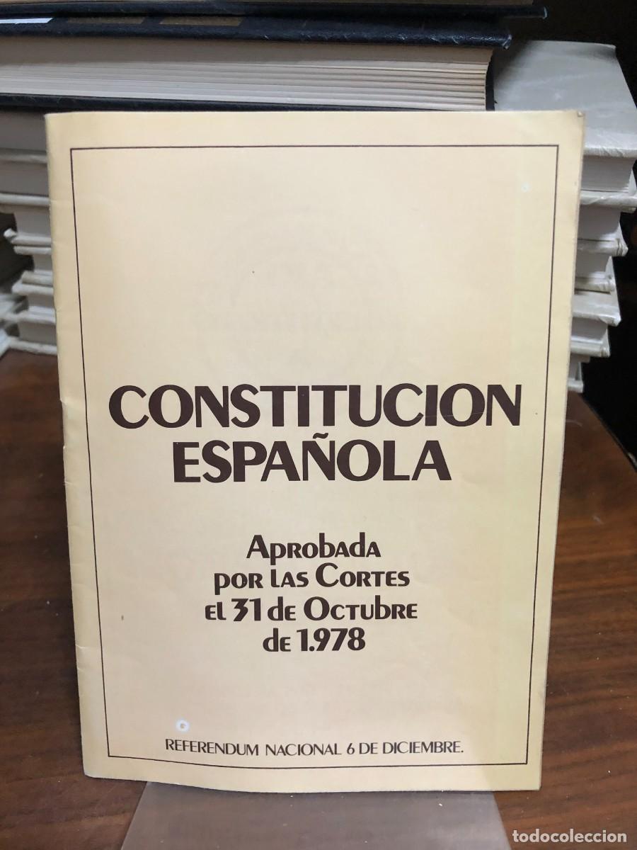 Libros: Constituci&oacute;n Espa&ntilde;ola (Aprobada por las Cortes el 31 de Octubre de 1978)