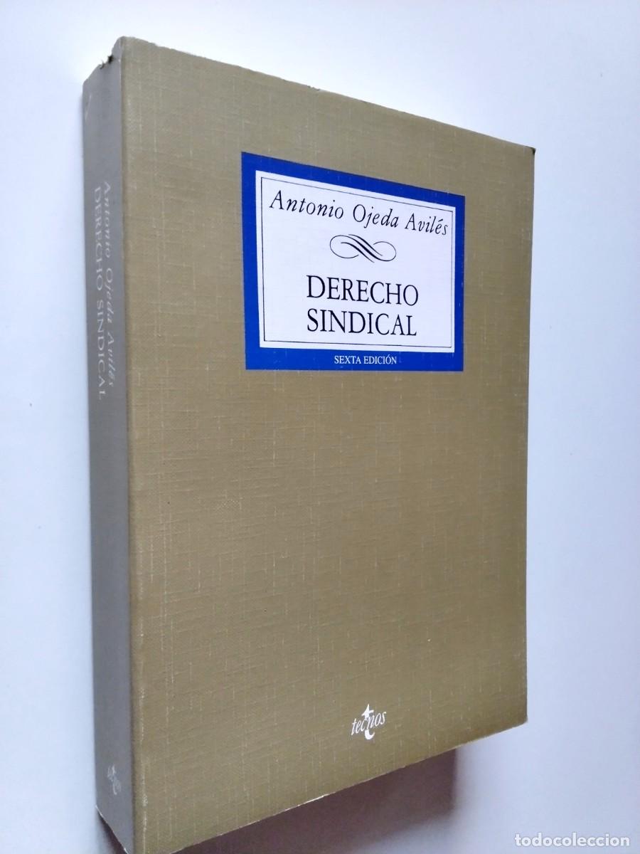 Libros: Antonio Ojeda Avil&eacute;s - Derecho sindical