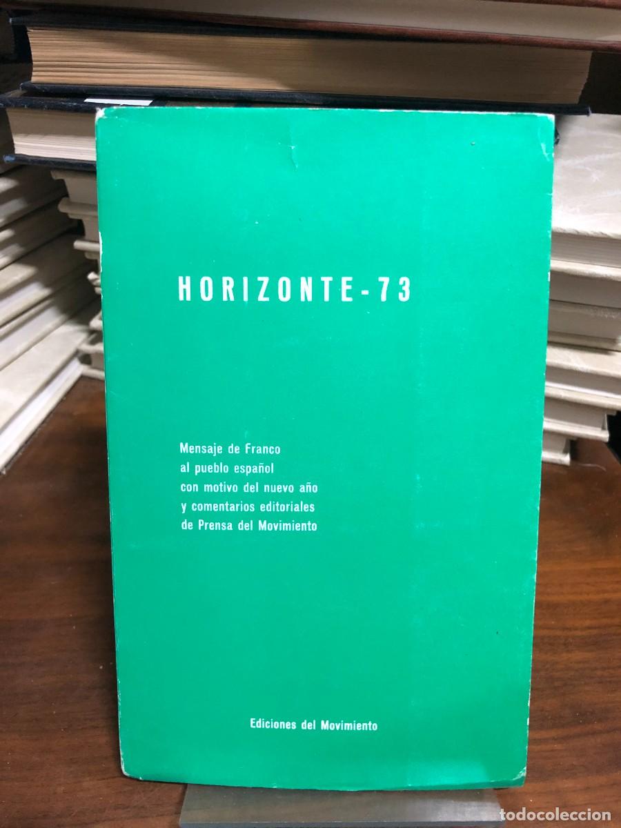 Libros: Horizonte-73 Ediciones del Movimiento