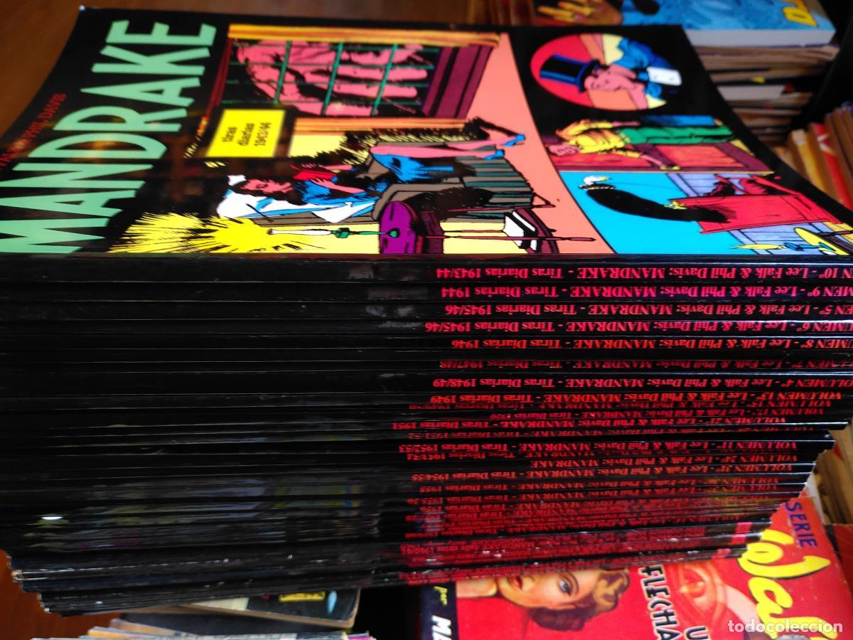 B&uuml;cher: MANDRAKE. Tiras diarias. 38 EJEMPLARES seguidos, del 1943/44 al 1966/67 - Lee Falk & Phil Davis