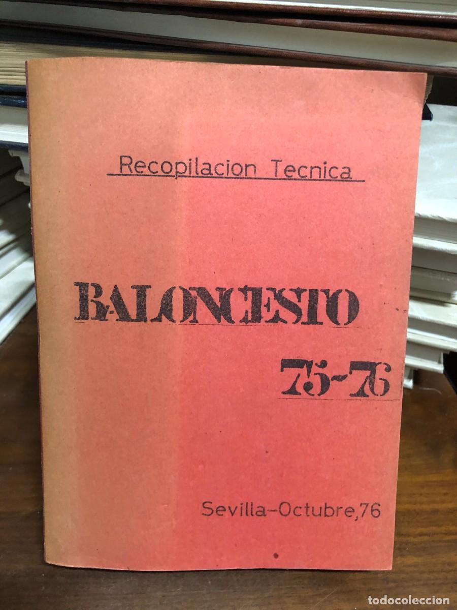 Libros: Recopilaci&oacute;n T&eacute;cnica Baloncesto 75-76