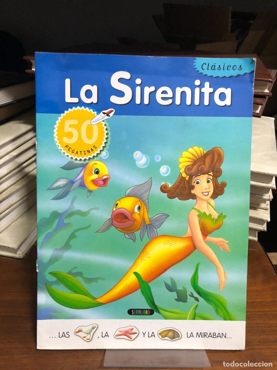 Libros: La Sirenita (Cl&aacute;sicos con 50 pegatinas)
