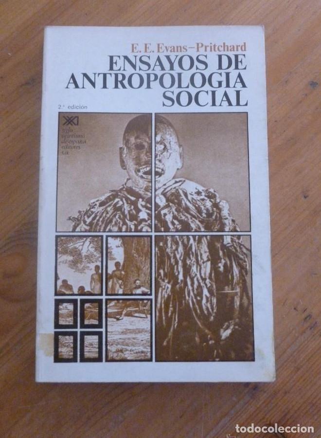Libros: Ensayos de antropolog&iacute;a social - E. E Evans-Pritchard