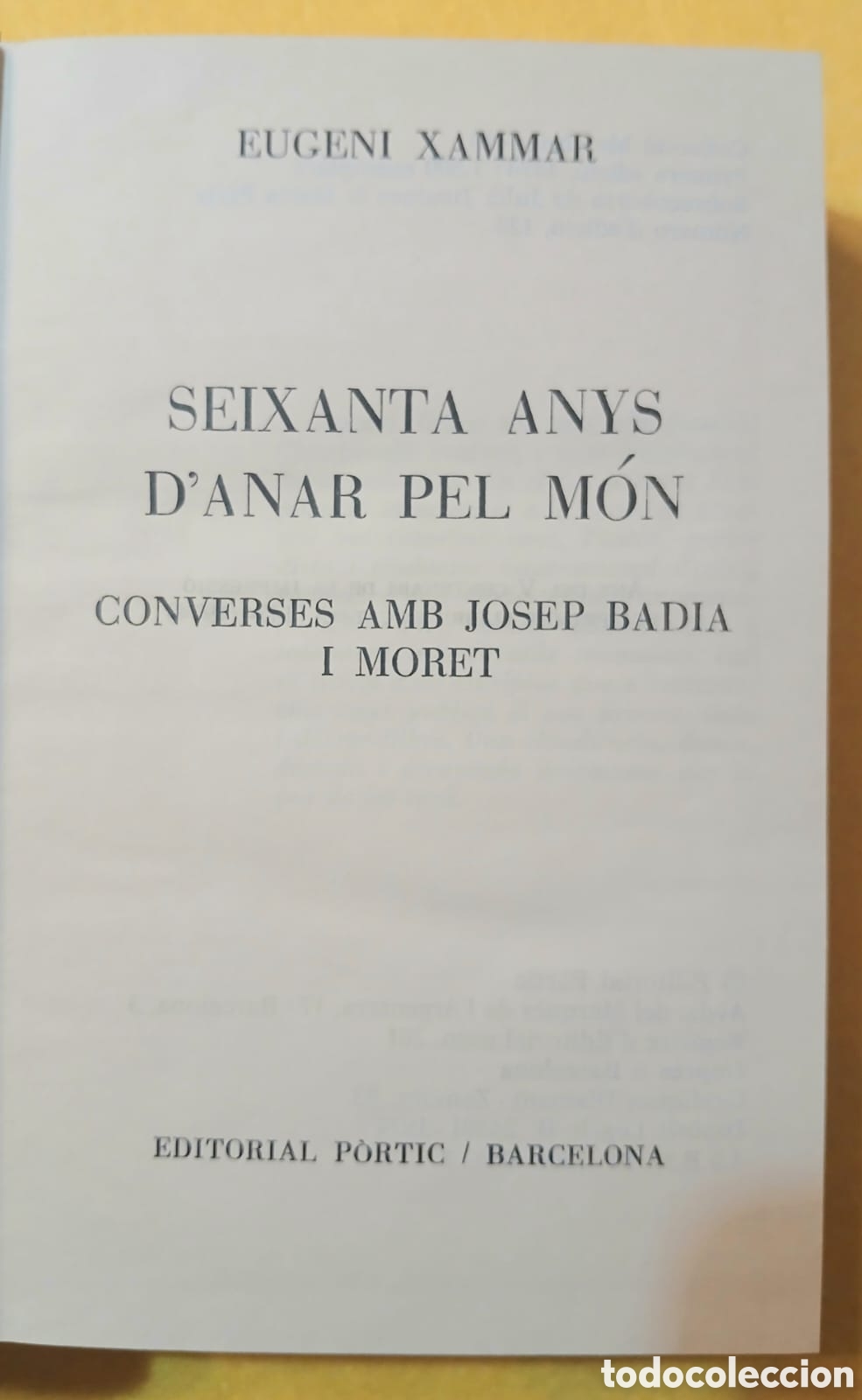 Libros: Seixanta anys d'anar pel m&oacute;n