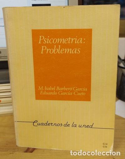 Livres: Psicometr&iacute;a: problemas- 9788436220841