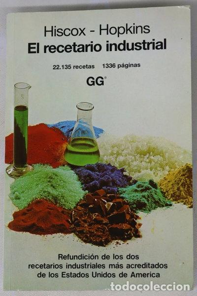 Libros: Recetario industrial- 9788425201271