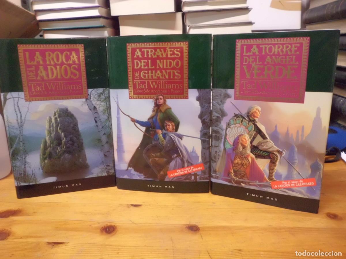 Libri di seconda mano: A TREAVES DEL NIDO DE GHANTS A&Ntilde;ORANZAS Y PESARES 3 TAD WILLIAMS