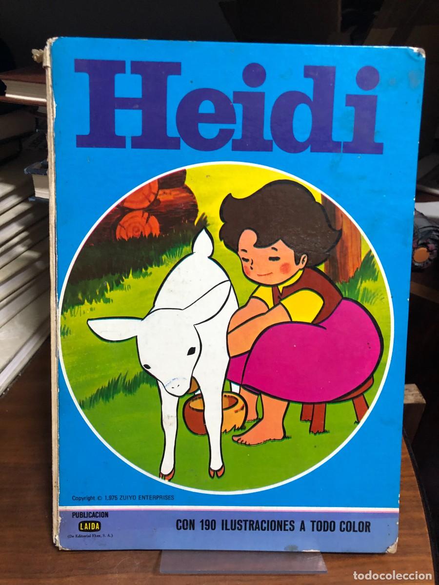 Libros: Heidi (Edici&oacute;n vintage ilustrada) Zuiyo Enterprises / Publicaci&oacute;n Fher (1975)