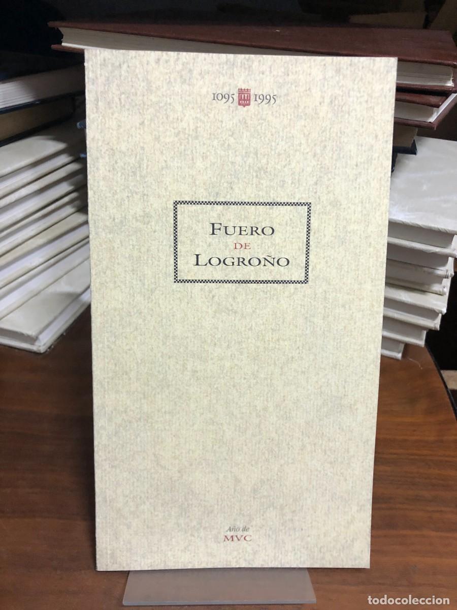 Libros: Fuero de Logro&ntilde;o (Edici&oacute;n conmemorativa 1095-1995)