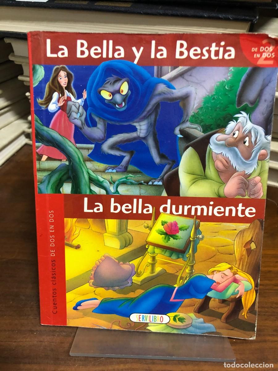 Libros: La Bella y la Bestia / La bella durmiente Editorial Servilibro