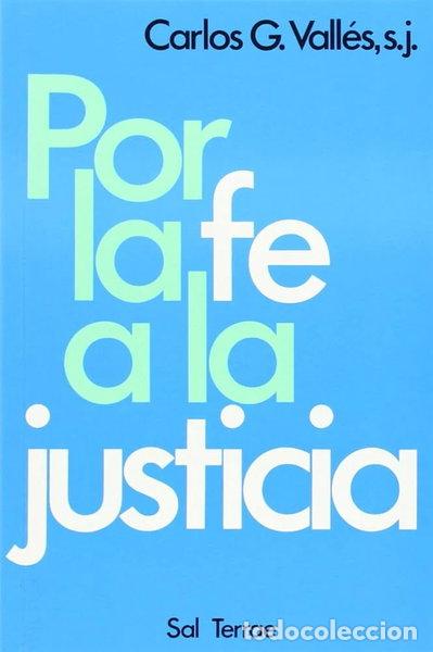 Livres: Por la fe a la justicia- 9788429308105