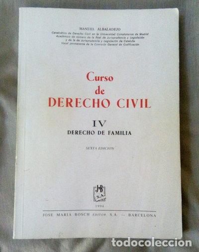books: Curso de Derecho Civil IV- 9788476982532
