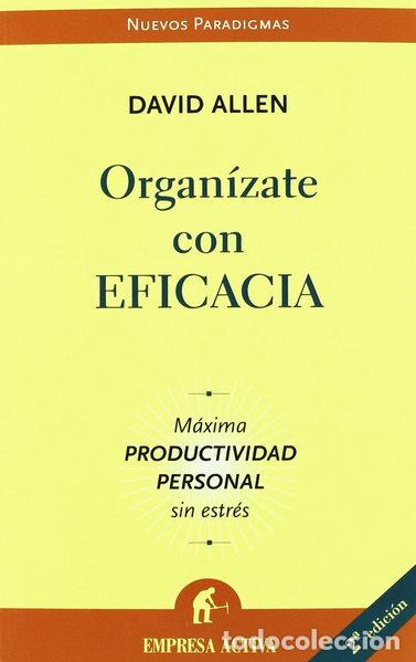 Livres: Organ&iacute;zate con eficacia- 9788496627086