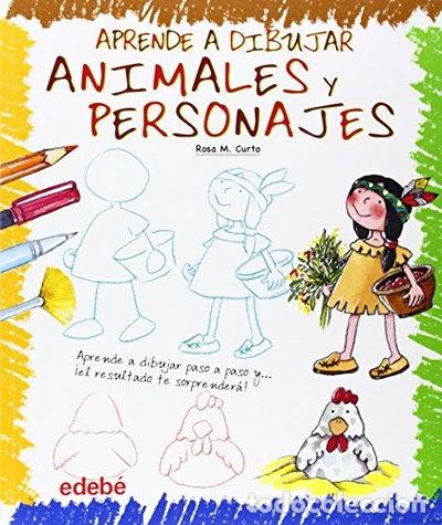 Livres: Aprende a dibujar animales y personajes- 9788423699346