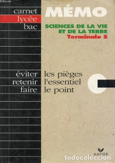 Libros: Sciences de la vie et de la terre, terminale S- 9782218062612