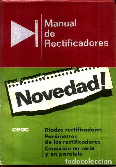 Libros: Manual de rectificadores- 9788432963063