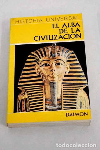 Libros: El alba de la civilizaci&oacute;n- 9788423105816