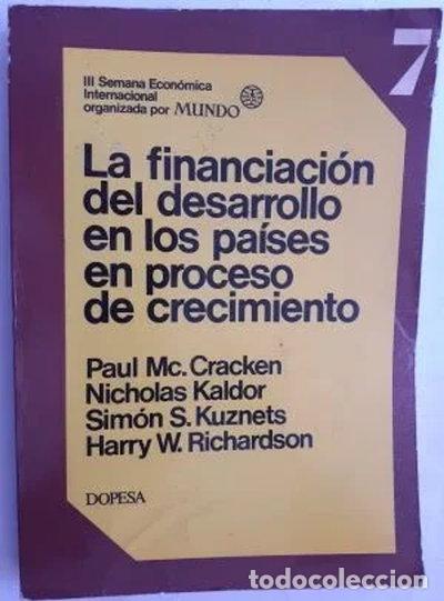 Libros: La financiaci&oacute;n del desarrollo en los pa&iacute;ses en proceso de crecimiento- 9788472350595