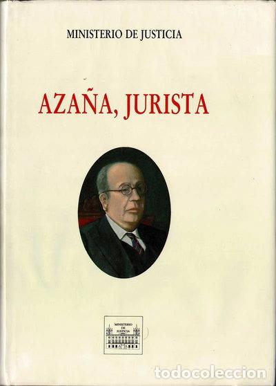 Livres: Aza&ntilde;a, jurista- 9788477870845