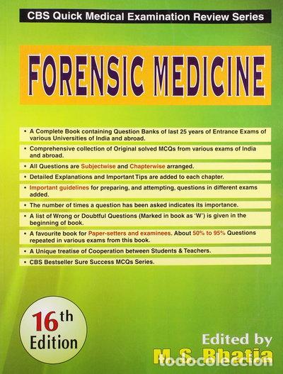 Livres: Forensic Medicine- 9788123922195