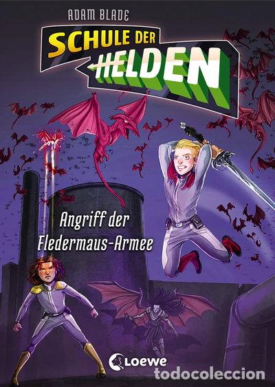 Libri di seconda mano: Schule der Helden. Angriff der Fledermaus-Armee- 9783785589939