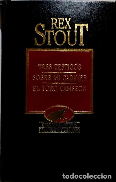 Livros em segunda m&atilde;o: Tres testigos, Sobre mi cad&aacute;ver, El toro campe&oacute;n- 9788475307169