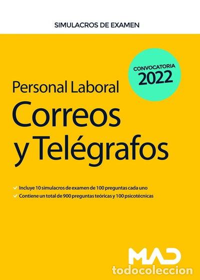B&uuml;cher: PERSONAL LABORAL CORREOS Y TELEGRAFOS SIMULACROS DE EXAM- 9788414253250