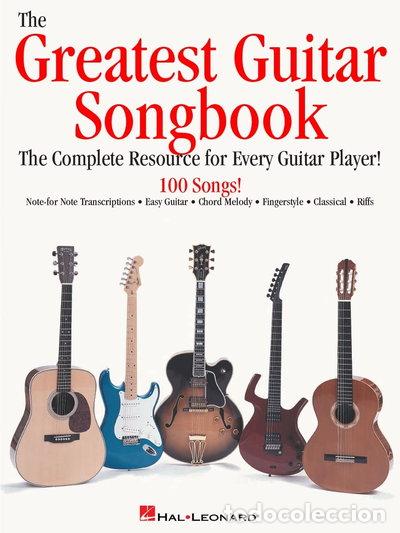 books: The Greatest Guitar Songbook- 0073999991420