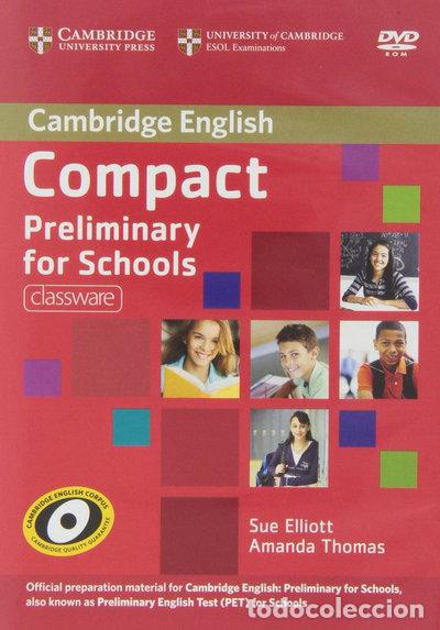 books: Compact Preliminary for Schools Classware- 9781107692336
