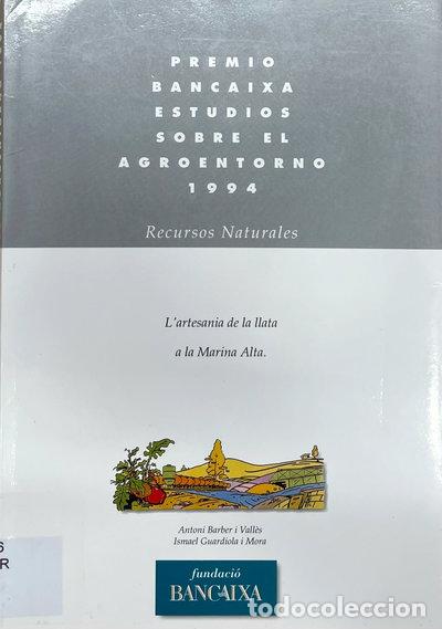 Libros: Premio Bancaixa Estudios Sobre El Agroentorno 1994- 9788488715135