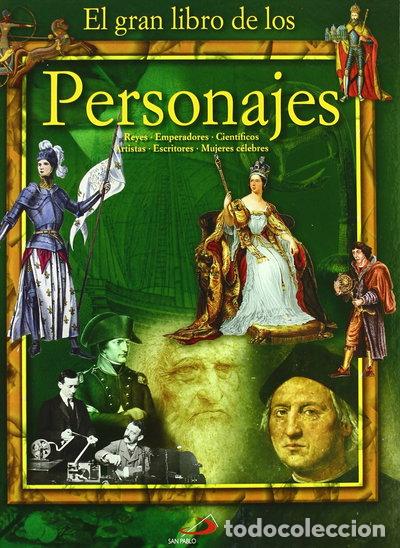 Libros: El gran libro de los personajes- 9788428528153