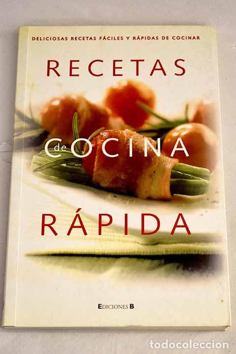 Libros: Recetas de cocina r&aacute;pida