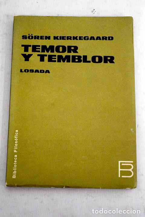 Libros: Temor y temblor: Kierkegaard, S&oslash;ren.- Kierkegaard, S&oslash;ren