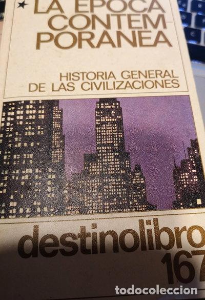Livres: La &eacute;poca contempor&aacute;nea- 9788423311880