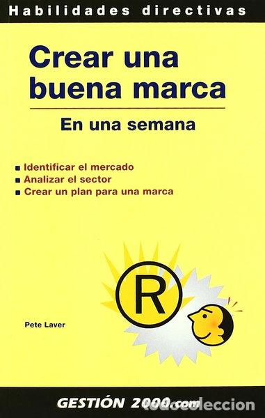 B&uuml;cher: Crear una buena marca- 9788496426023