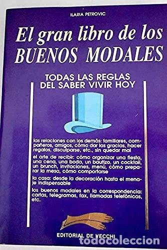 Libros: El gran libro de los buenos modales- 9788431510671
