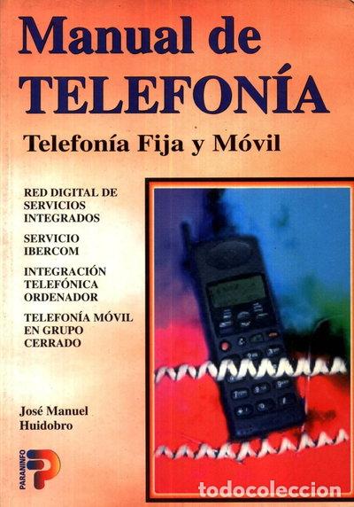 Libros: Manual de telefon&iacute;a fija y m&oacute;vil- 9788428323437