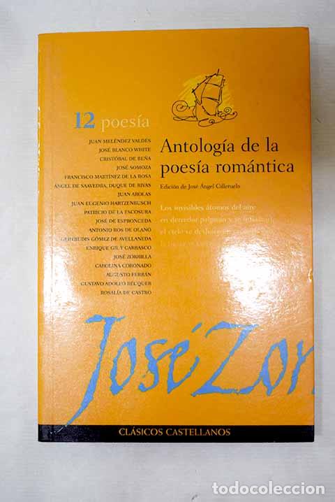 Libros: Antolog&iacute;a de la poes&iacute;a rom&aacute;ntica