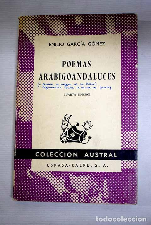 books: Poemas ar&aacute;bigoandaluces